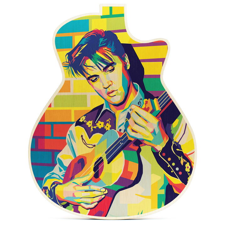 Elvis Presley · Guitar Wall Art