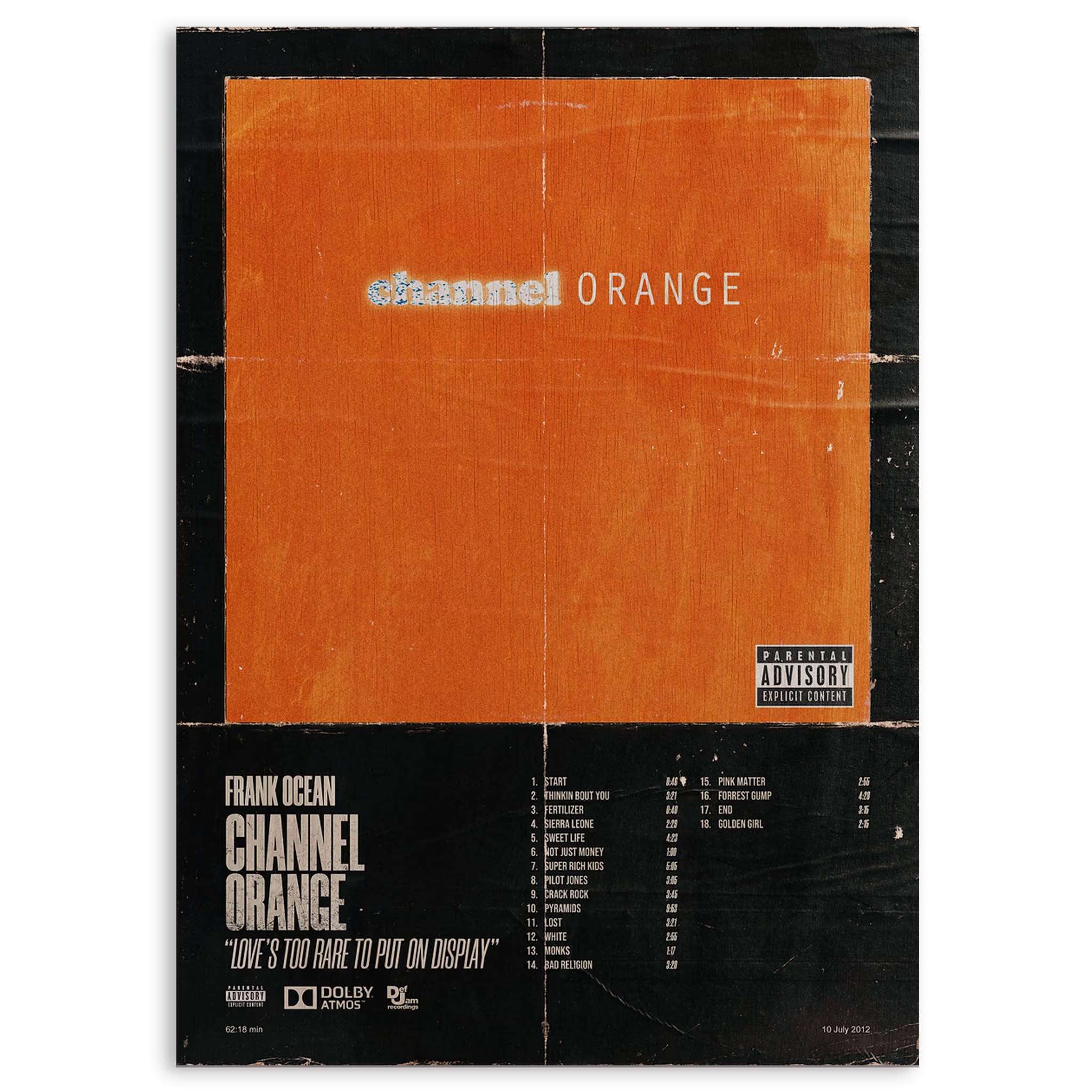 Frank Ocean · Wood Print