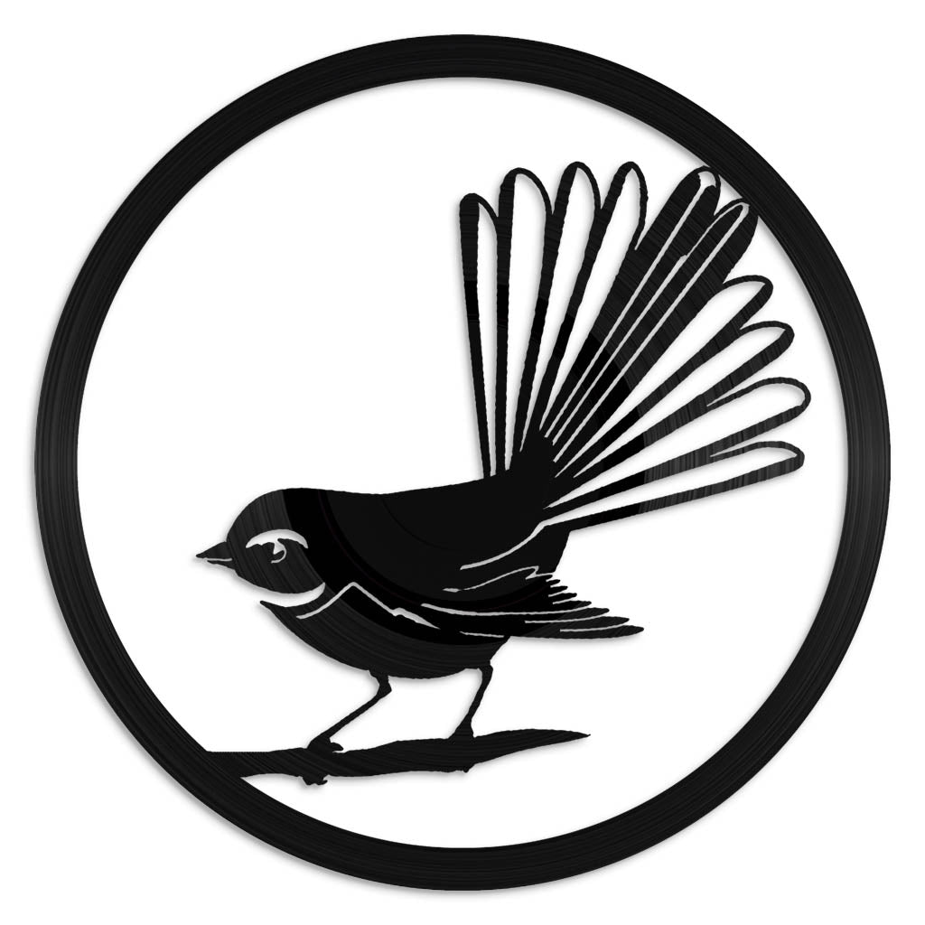 Fantail - revamped-records - vinyl-record-art - nz-made