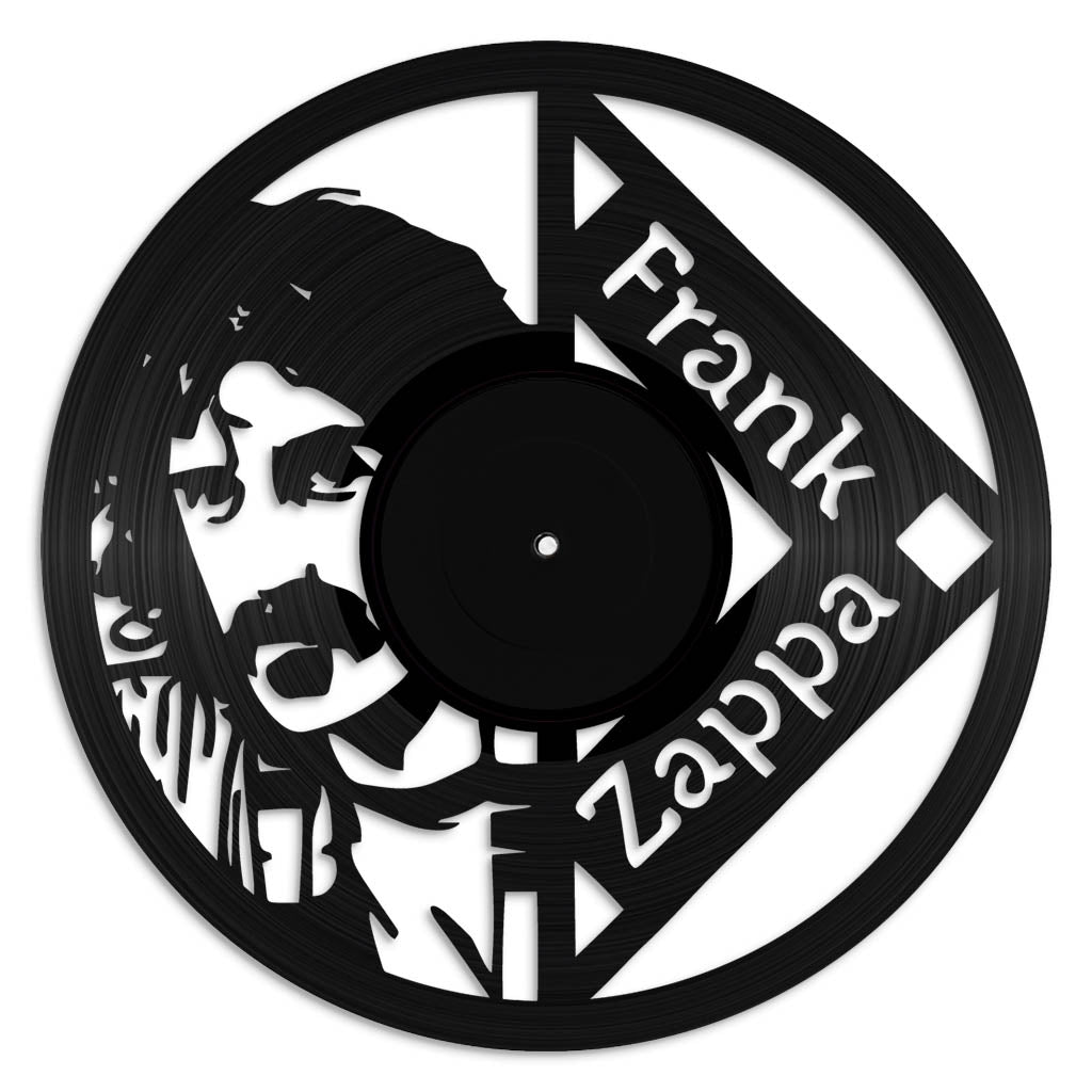 Frank Zappa vinyl record art wall hanging