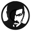 George Michael vinyl record art wall hanging