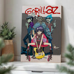 Gorillaz · Wood Print