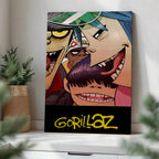 Gorillaz · Wood Print
