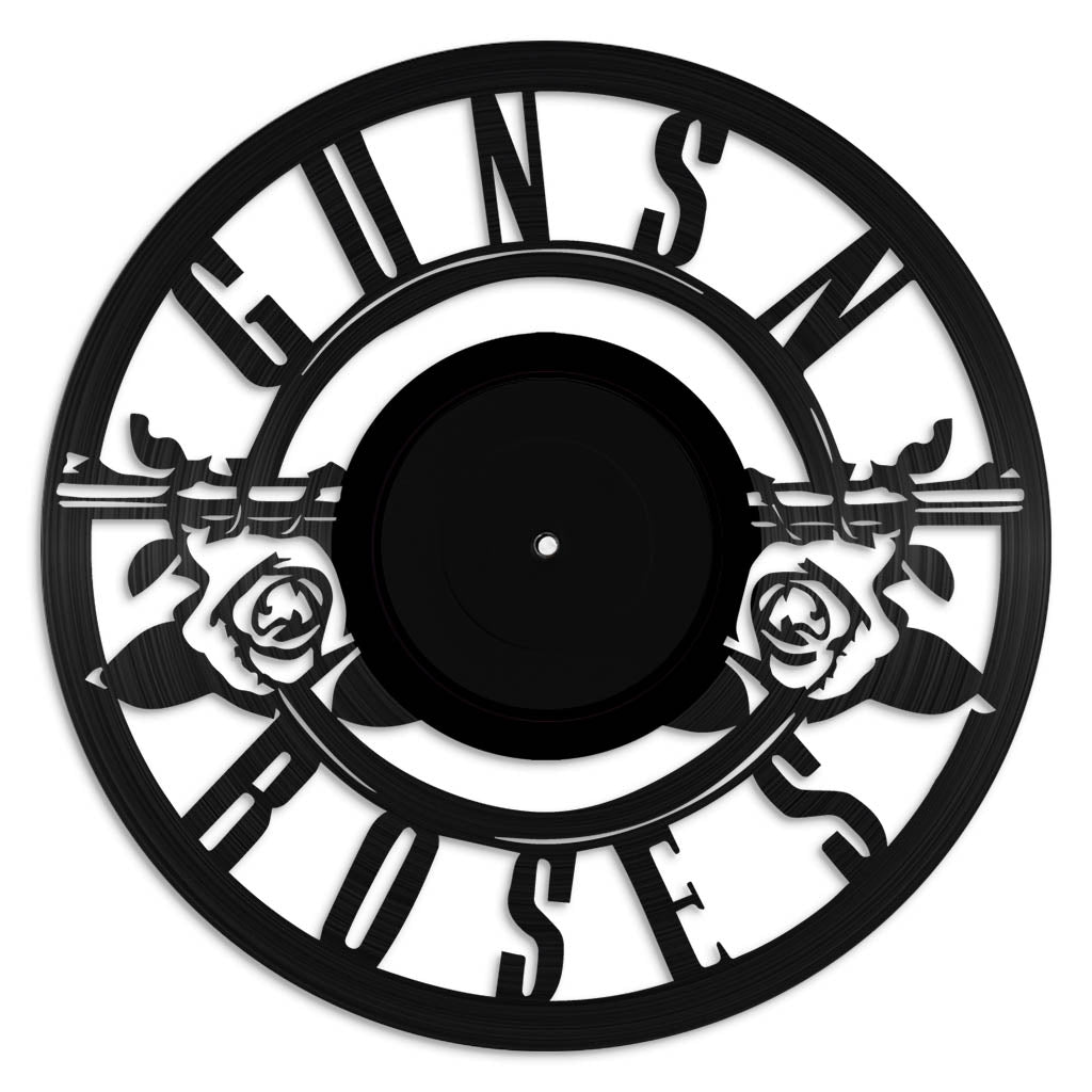 Guns N' Roses vinyl record art wall hanging
