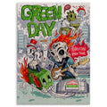 Green Day · Wood Print