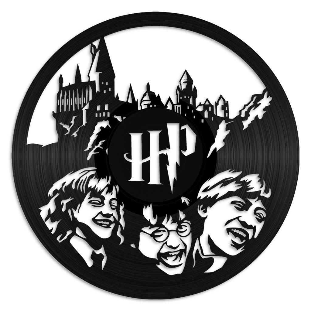 Harry Potter - revamped-records - vinyl-record-art - nz-made