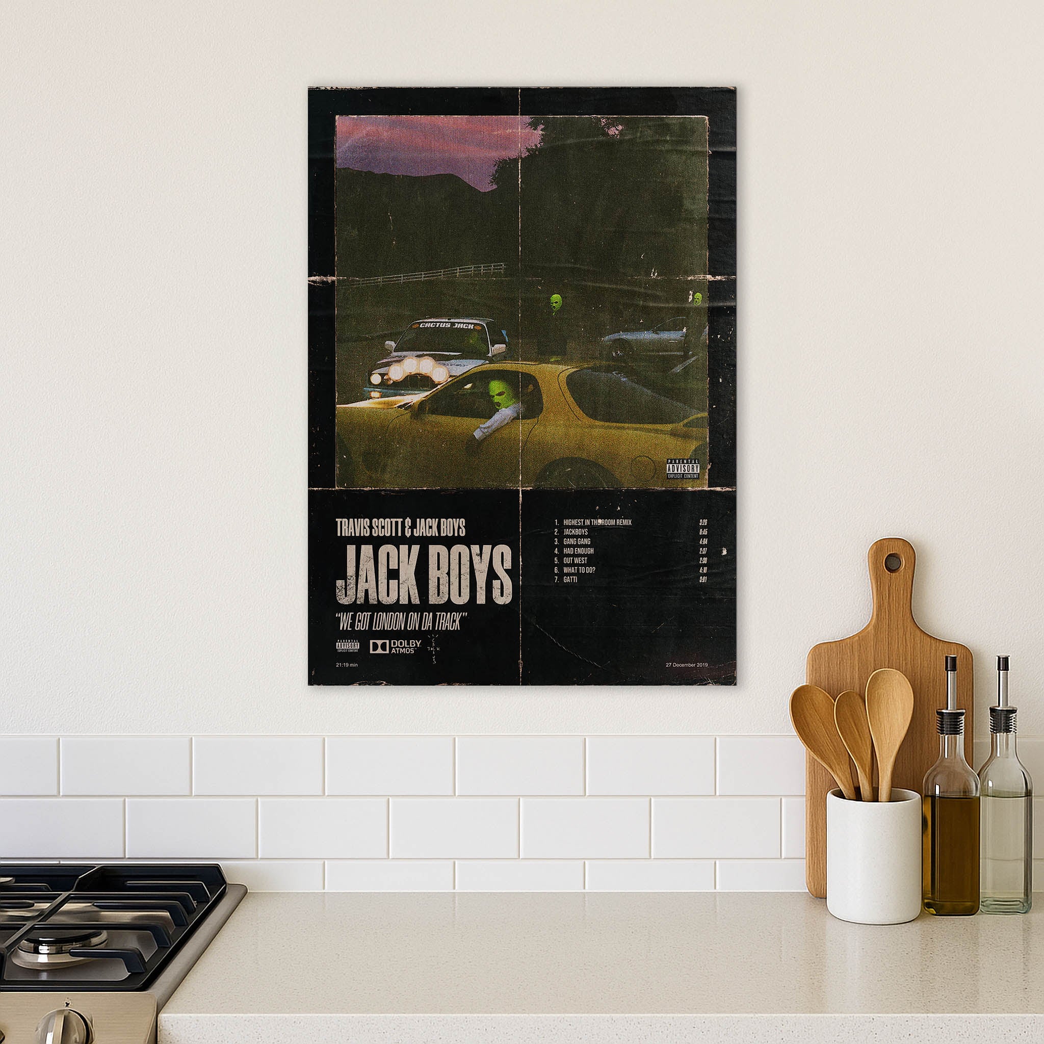 Jack Boys Travis Scott · Wood Print