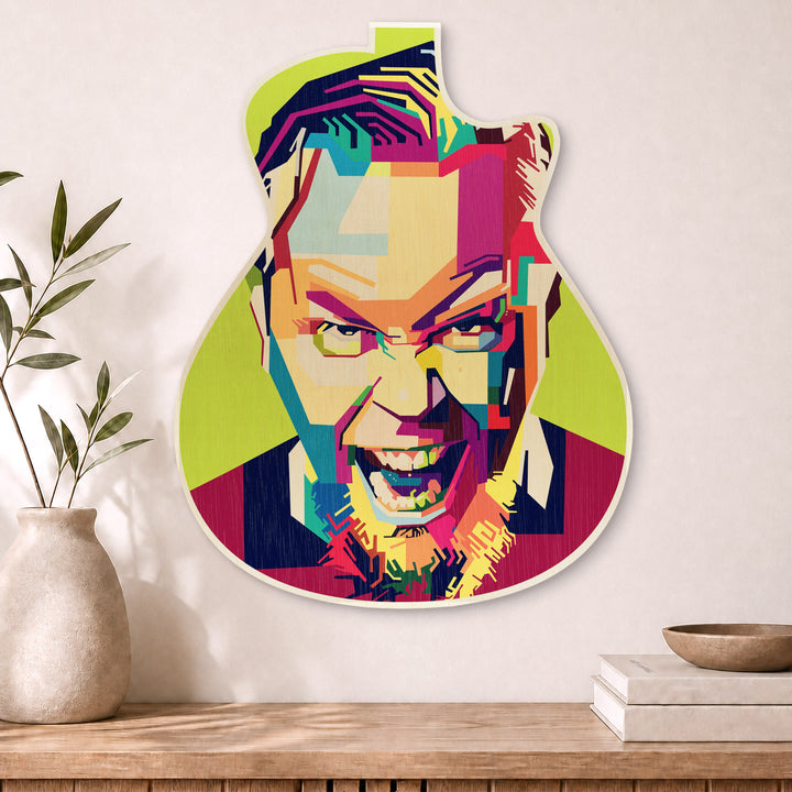 James Hetfield · Guitar Wall Art
