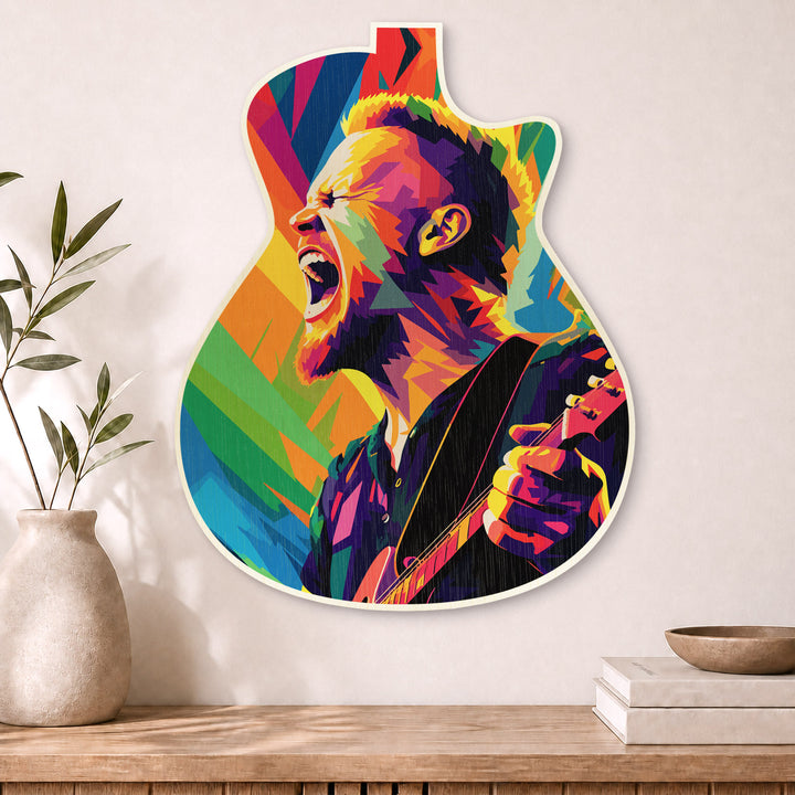 James Hetfield · Guitar Wall Art
