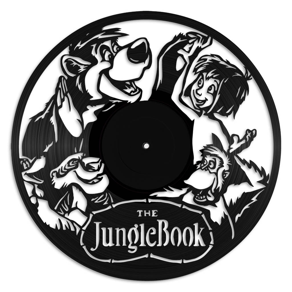 The Jungle Book - revamped-records - vinyl-record-art - nz-made