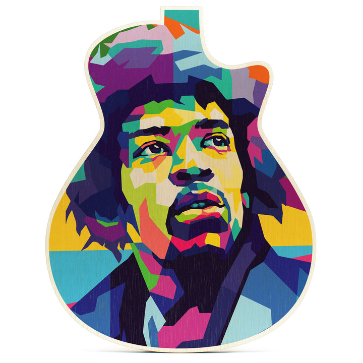 Jimi Hendrix · Guitar Wall Art