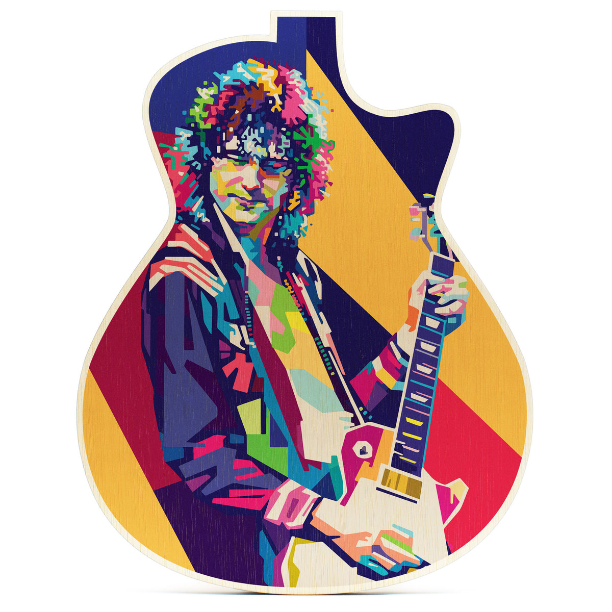 Jimmy Page · Guitar Wall Art