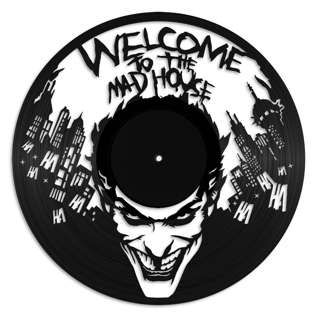 Joker - revamped-records - vinyl-record-art - nz-made