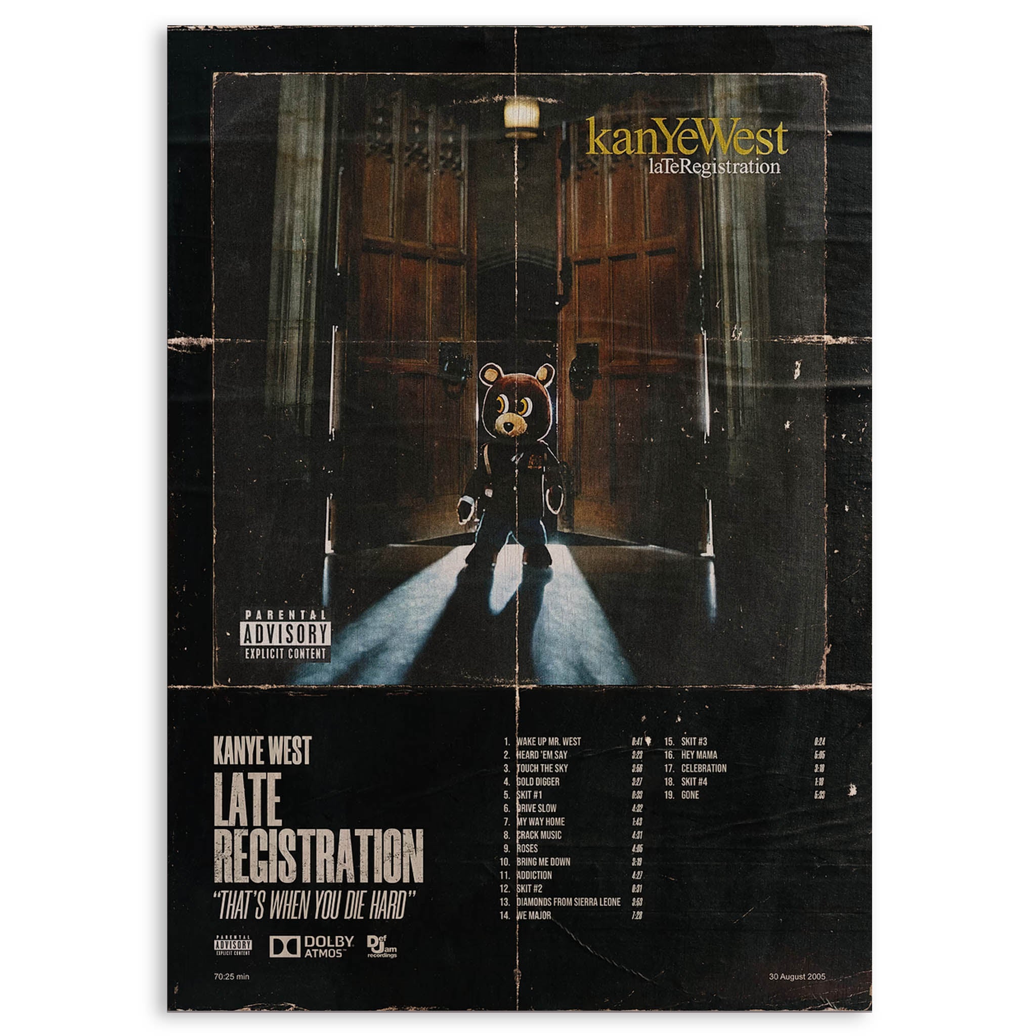 Kanye West Late Registration · Wood Print
