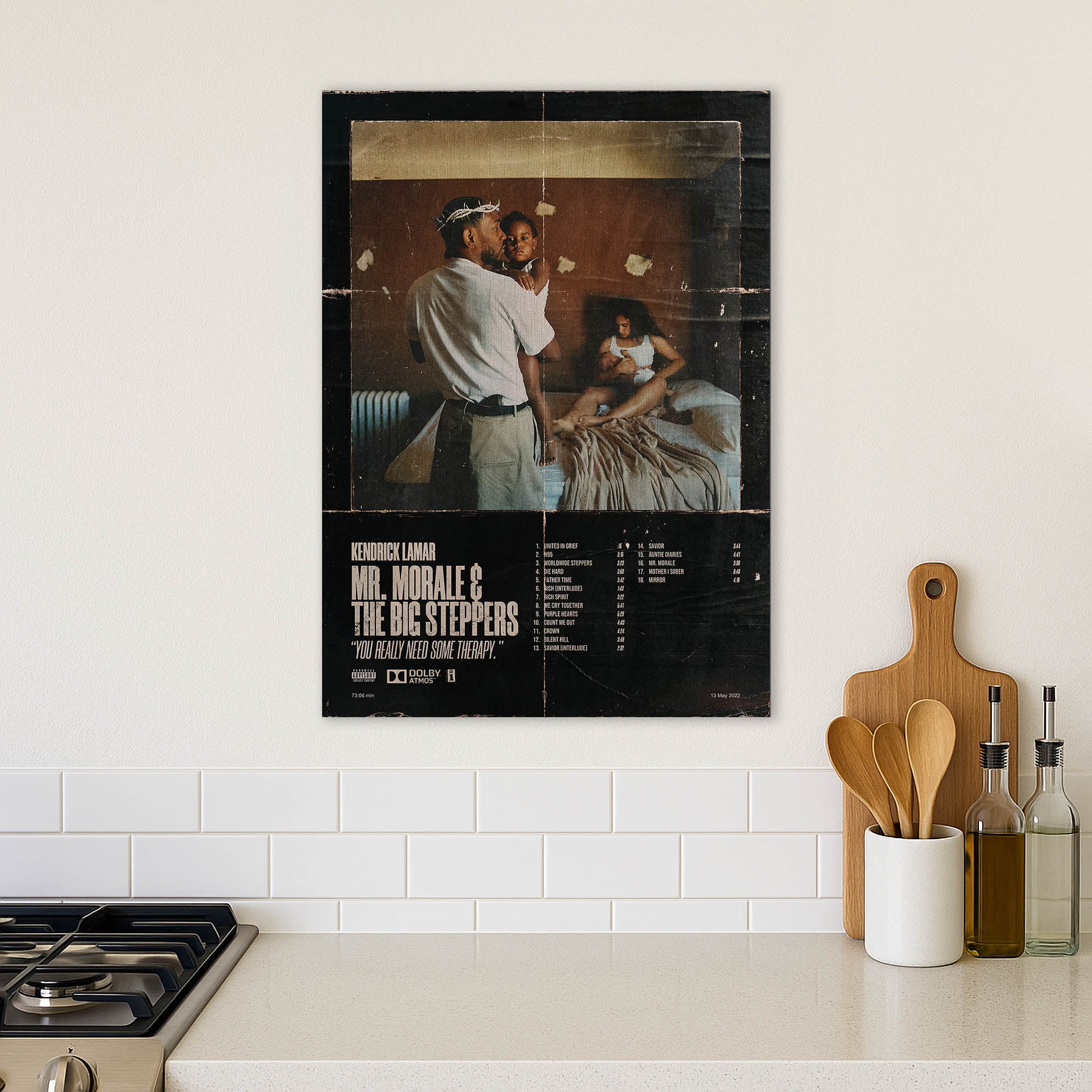 Kendrick Lamar · Wood Print