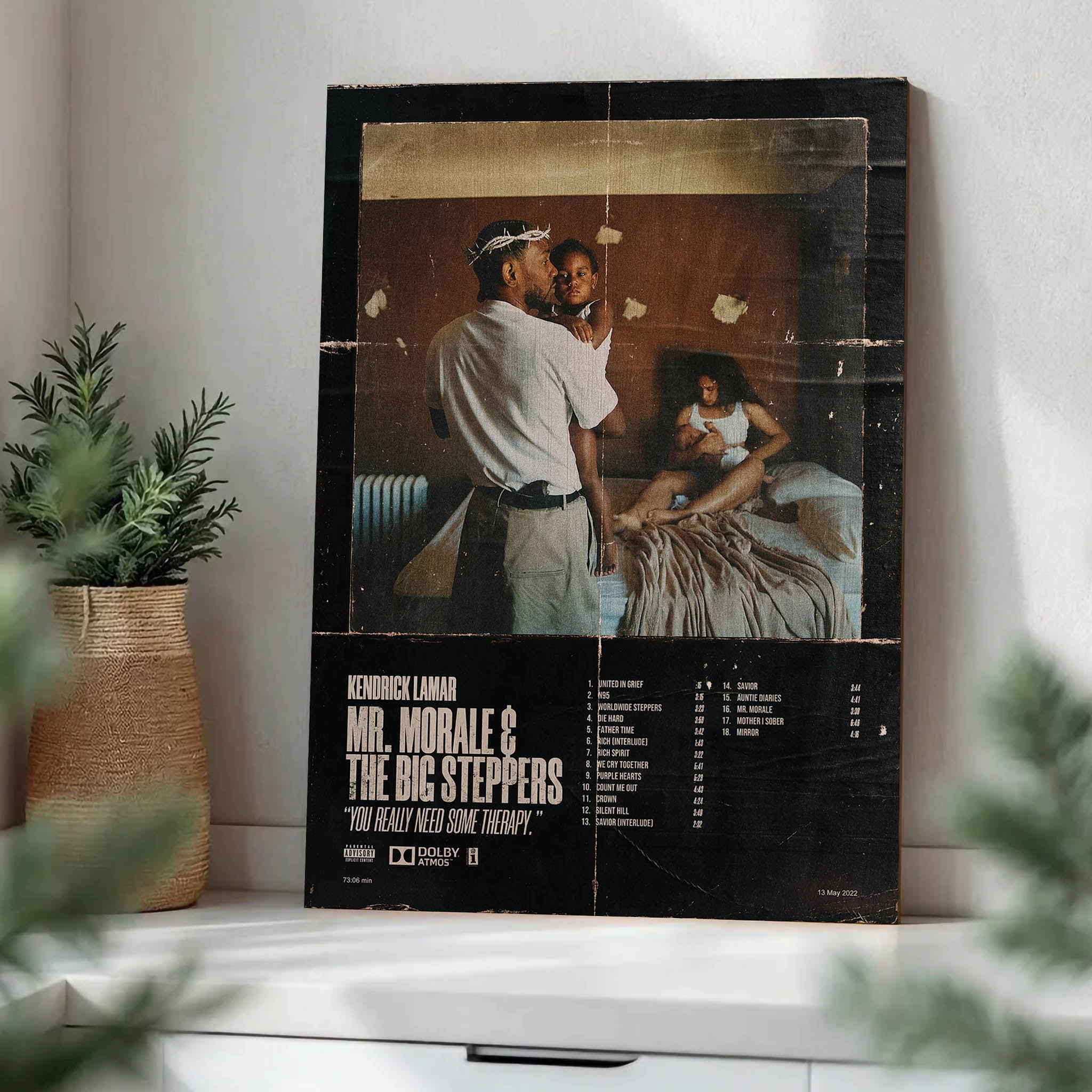 Kendrick Lamar · Wood Print