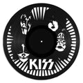 KISS music wall art vinyl record design