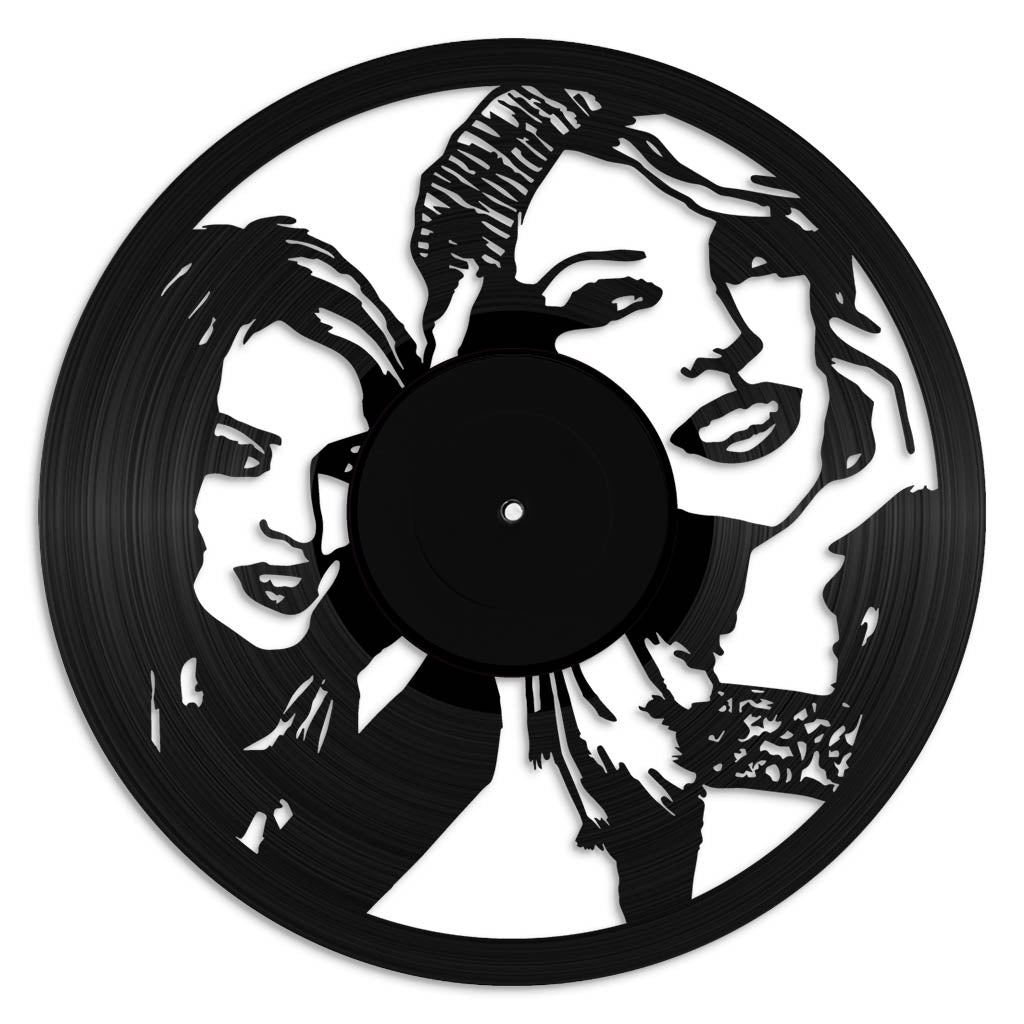Kylie Minogue record wall art made from vinyl lp
