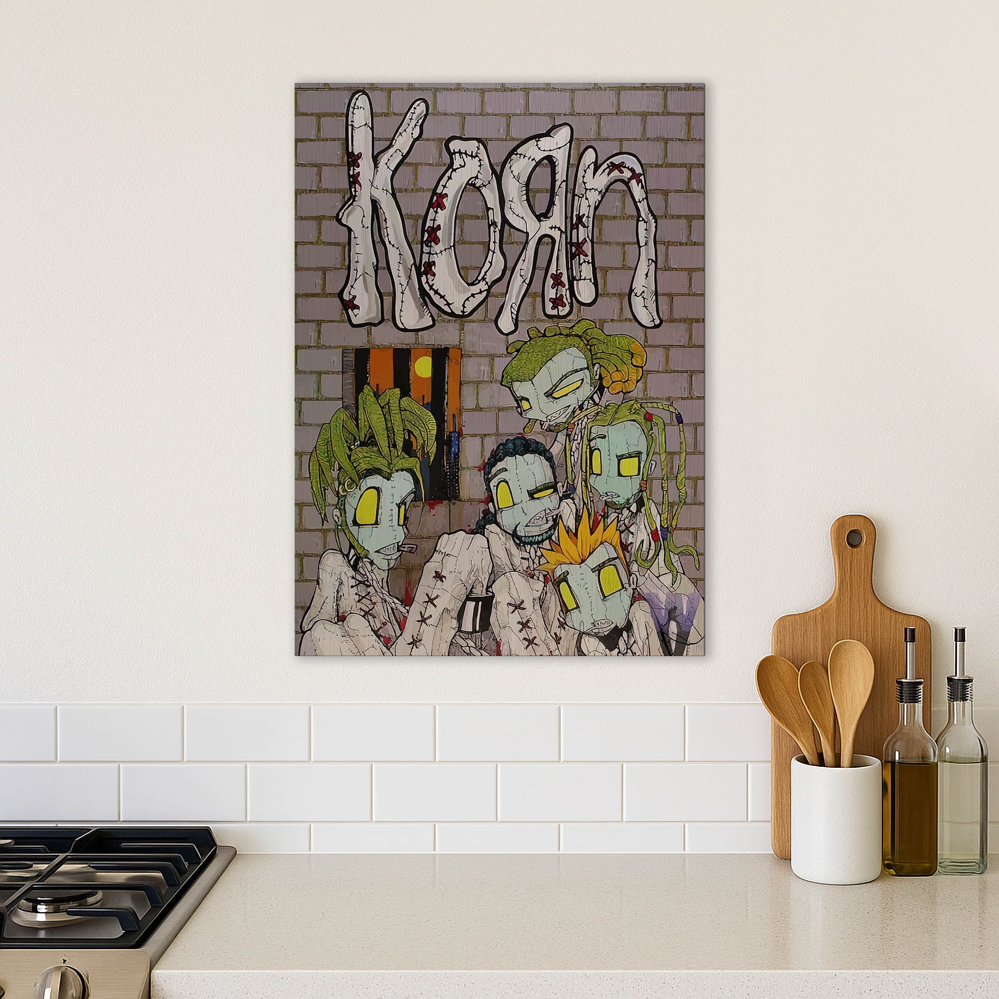 Korn · Wood Print