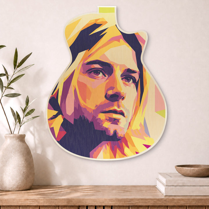 Kurt Cobain · Guitar Wall Art