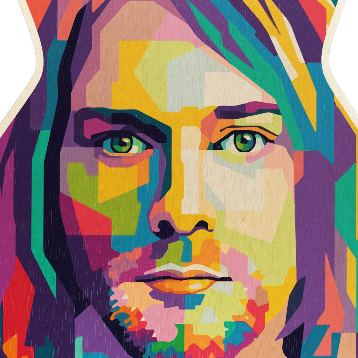 Kurt Cobain · Guitar Wall Art