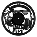 Kanye West vinyl record art wall hanging