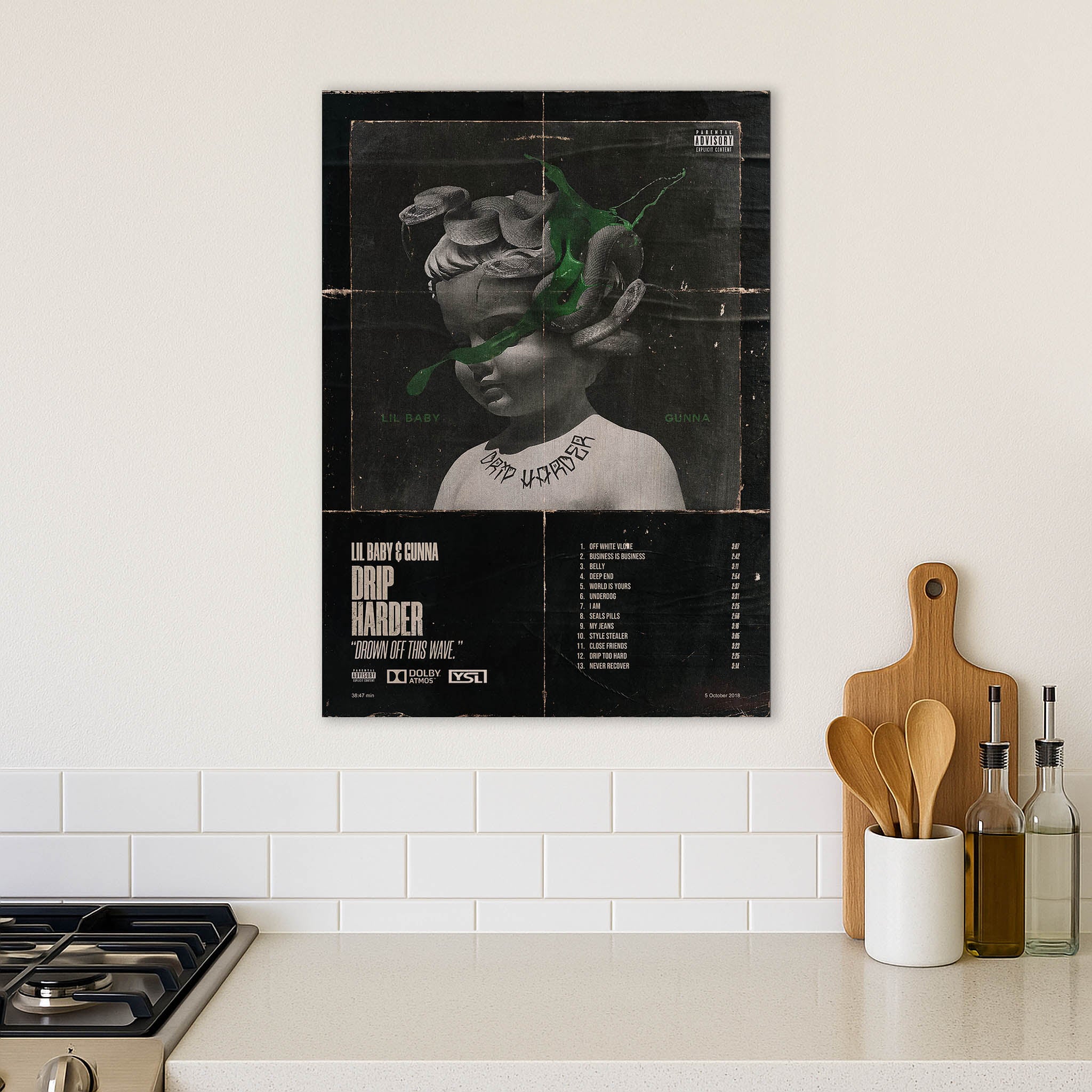Lil Baby · Wood Print