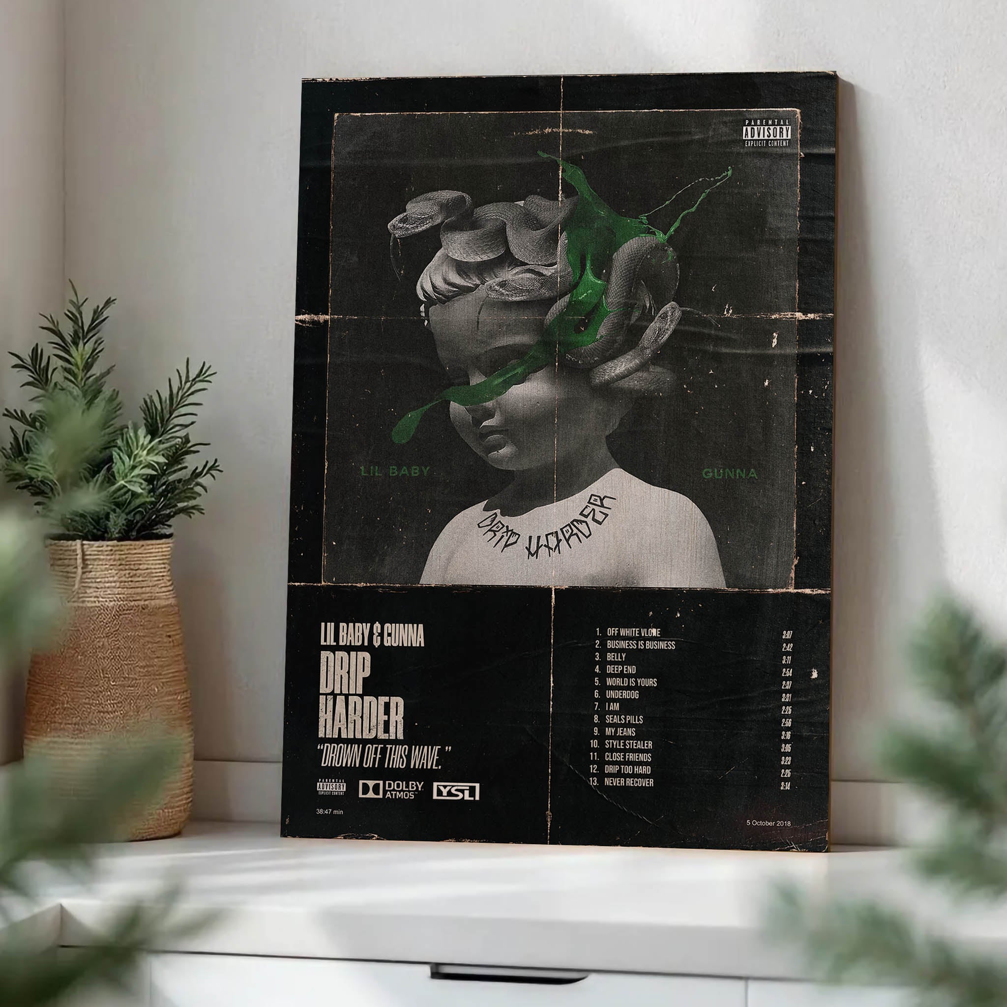 Lil Baby · Wood Print