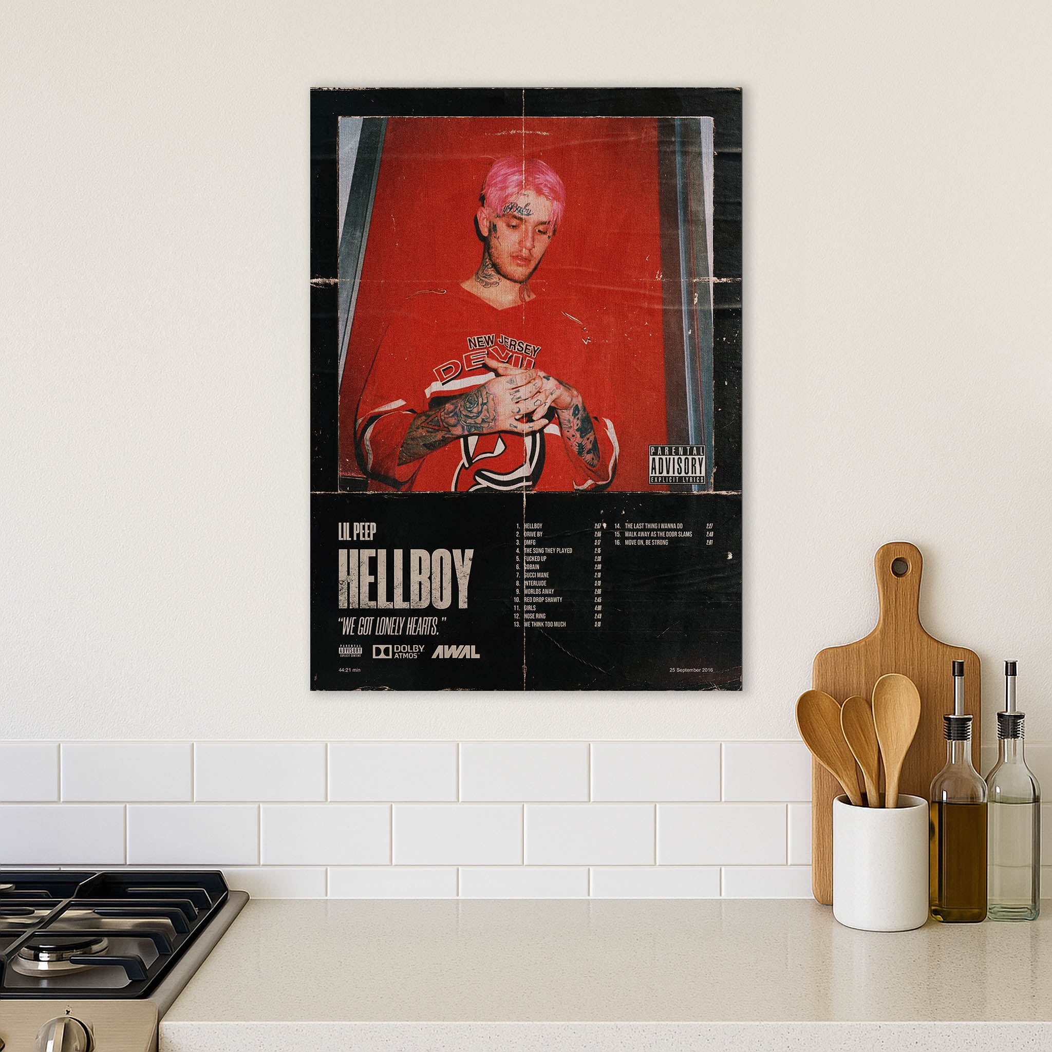 Lil Peep · Wood Print