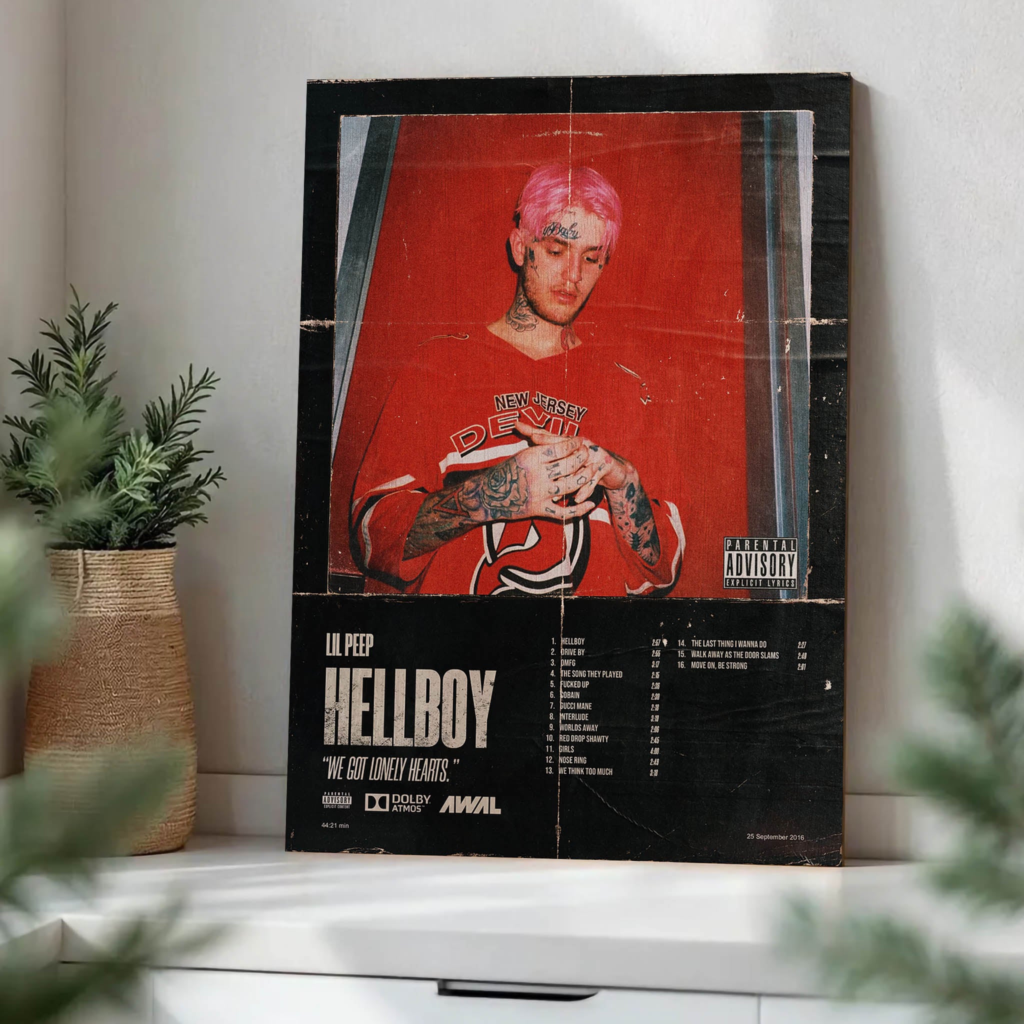 Lil Peep · Wood Print