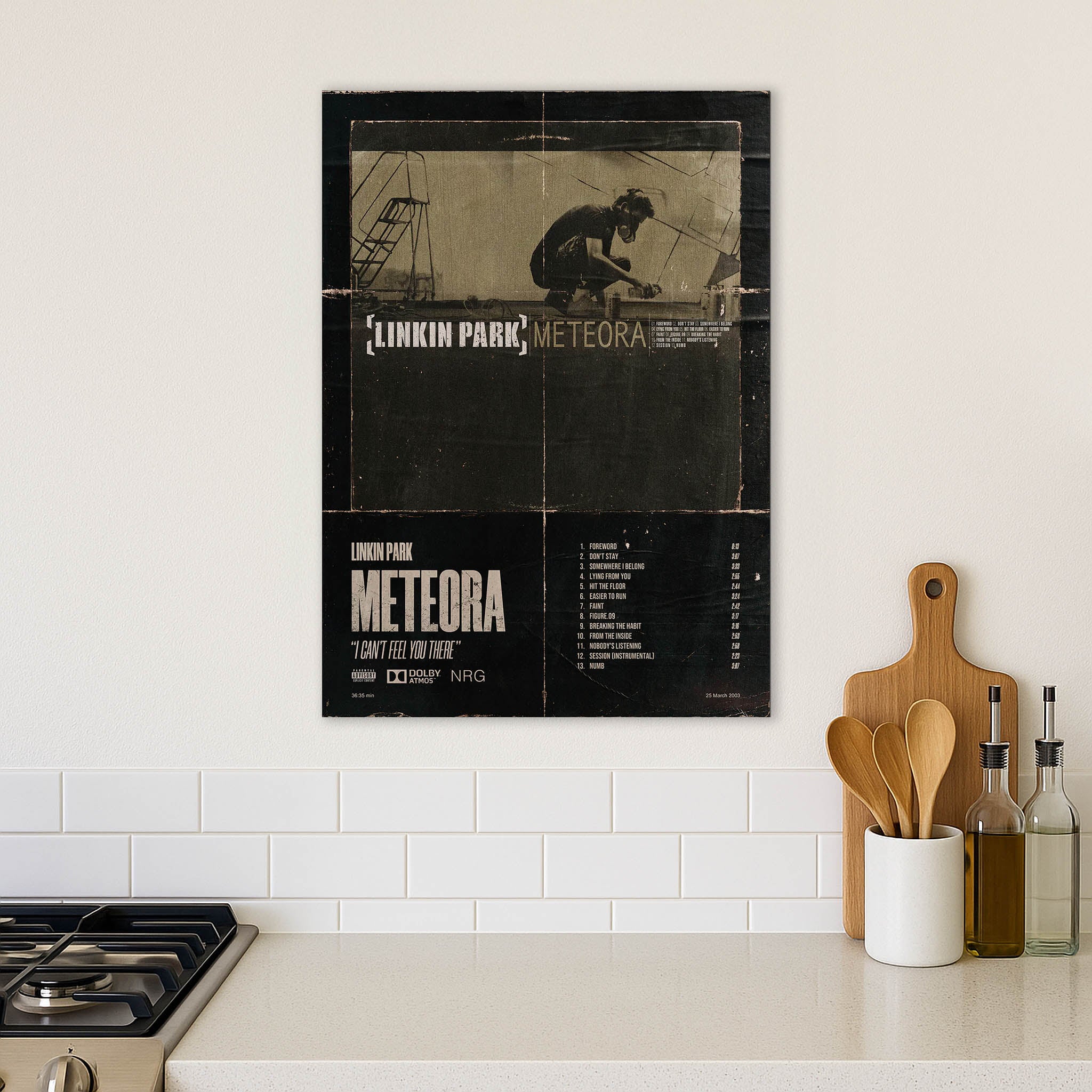 Linkin Park Meteora · Wood Print