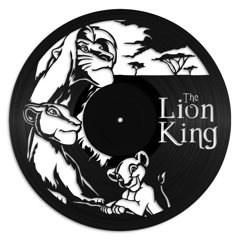 The Lion King - revamped-records - vinyl-record-art - nz-made