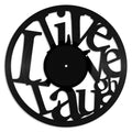 Live Laugh Love - revamped-records - vinyl-record-art - nz-made