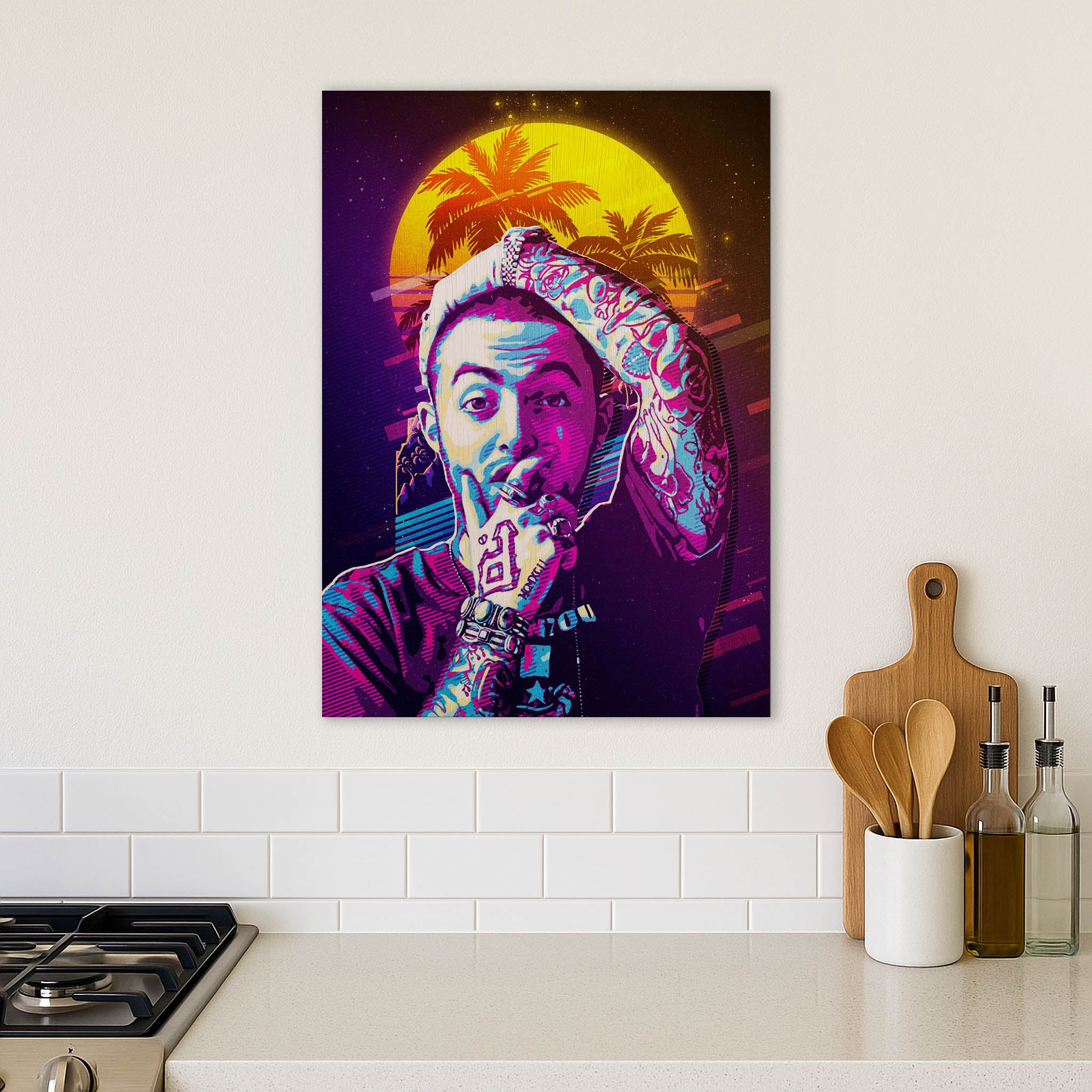 Mac Miller · Wood Print