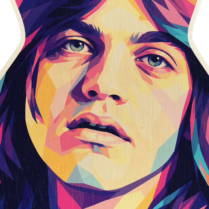 Malcolm Young · Guitar Wall Art