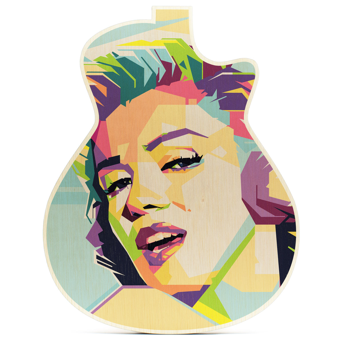 Marilyn Monroe · Guitar Wall Art