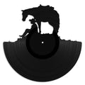 Man and Horse - revamped-records - vinyl-record-art - nz-made