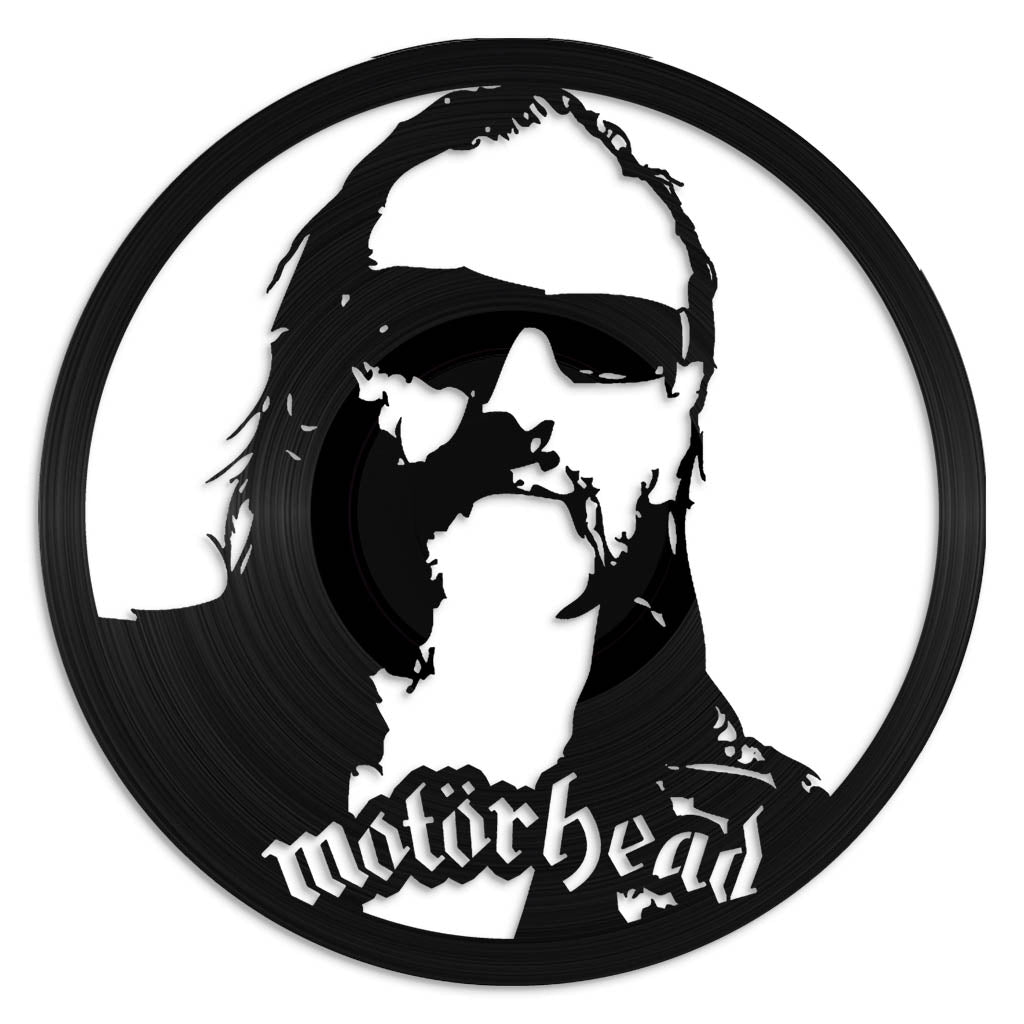 Motorhead record wall art made from vinyl lp