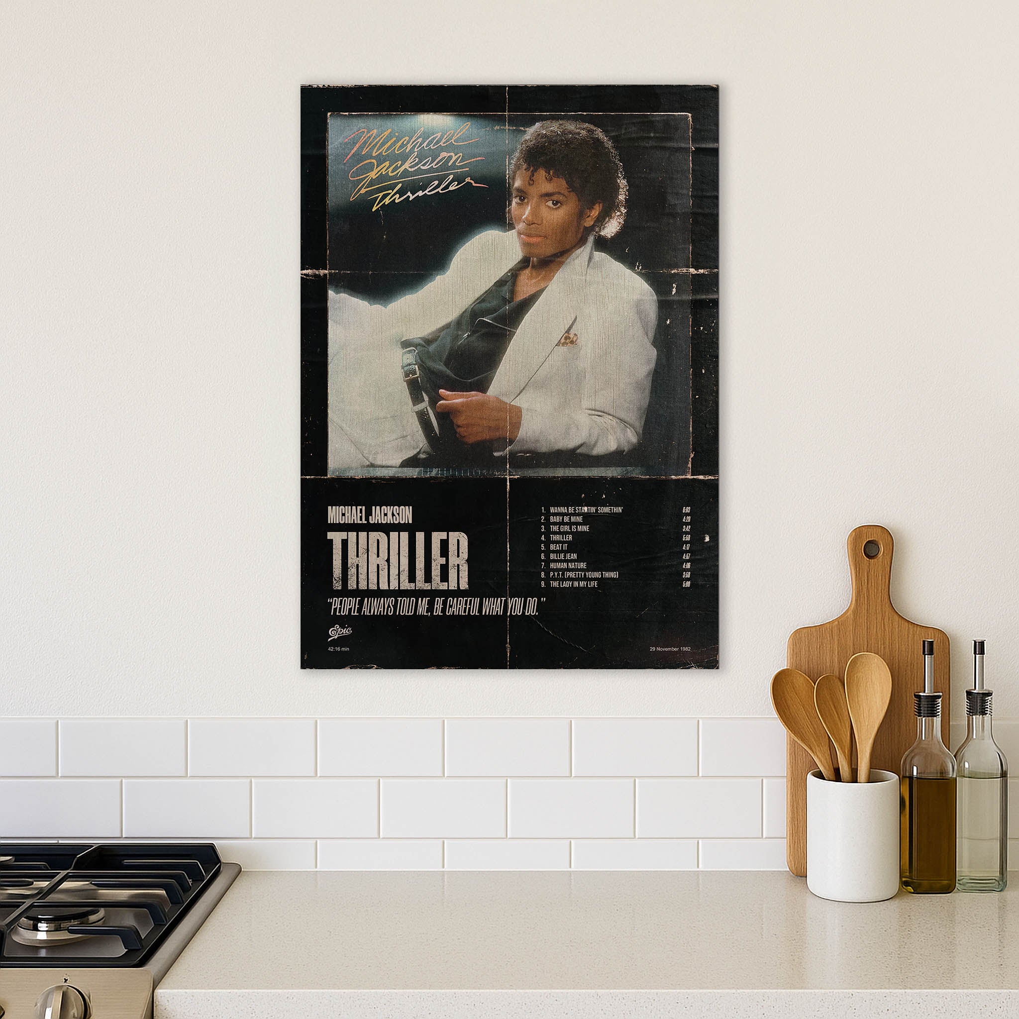 Michael Jackson · Wood Print