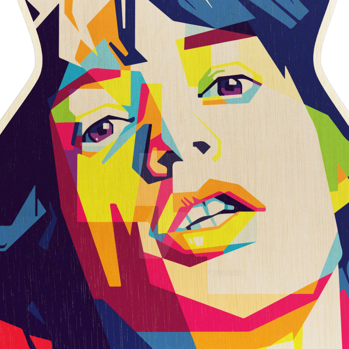 Mick Jagger · Guitar Wall Art