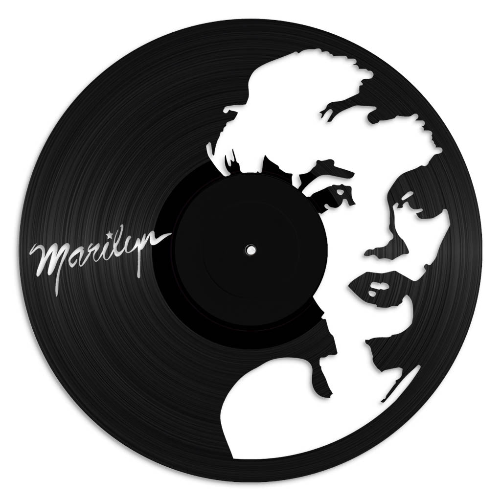Marilyn Monroe music wall art vinyl record design