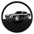 Ford Mustang - revamped-records - vinyl-record-art - nz-made