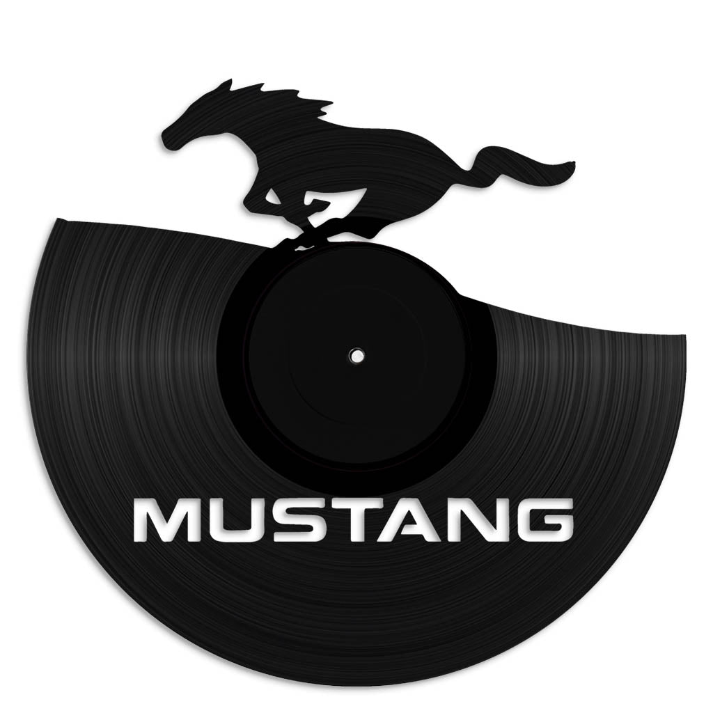 Mustang - revamped-records - vinyl-record-art - nz-made