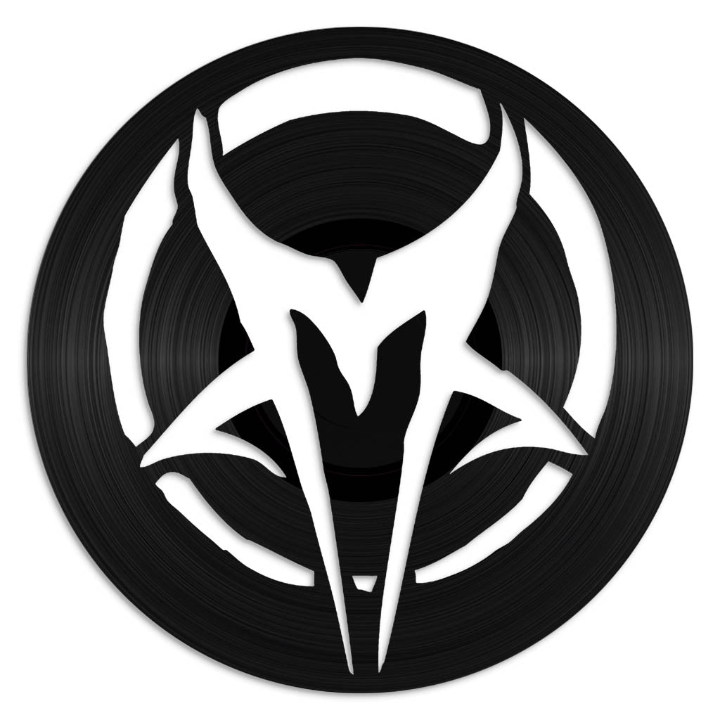 Mudvayne vinyl record art wall hanging