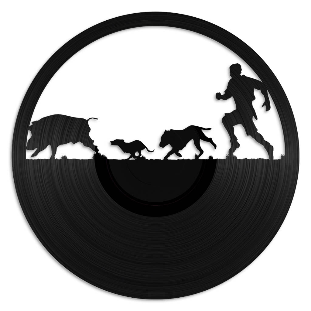 Pig Hunter - revamped-records - vinyl-record-art - nz-made