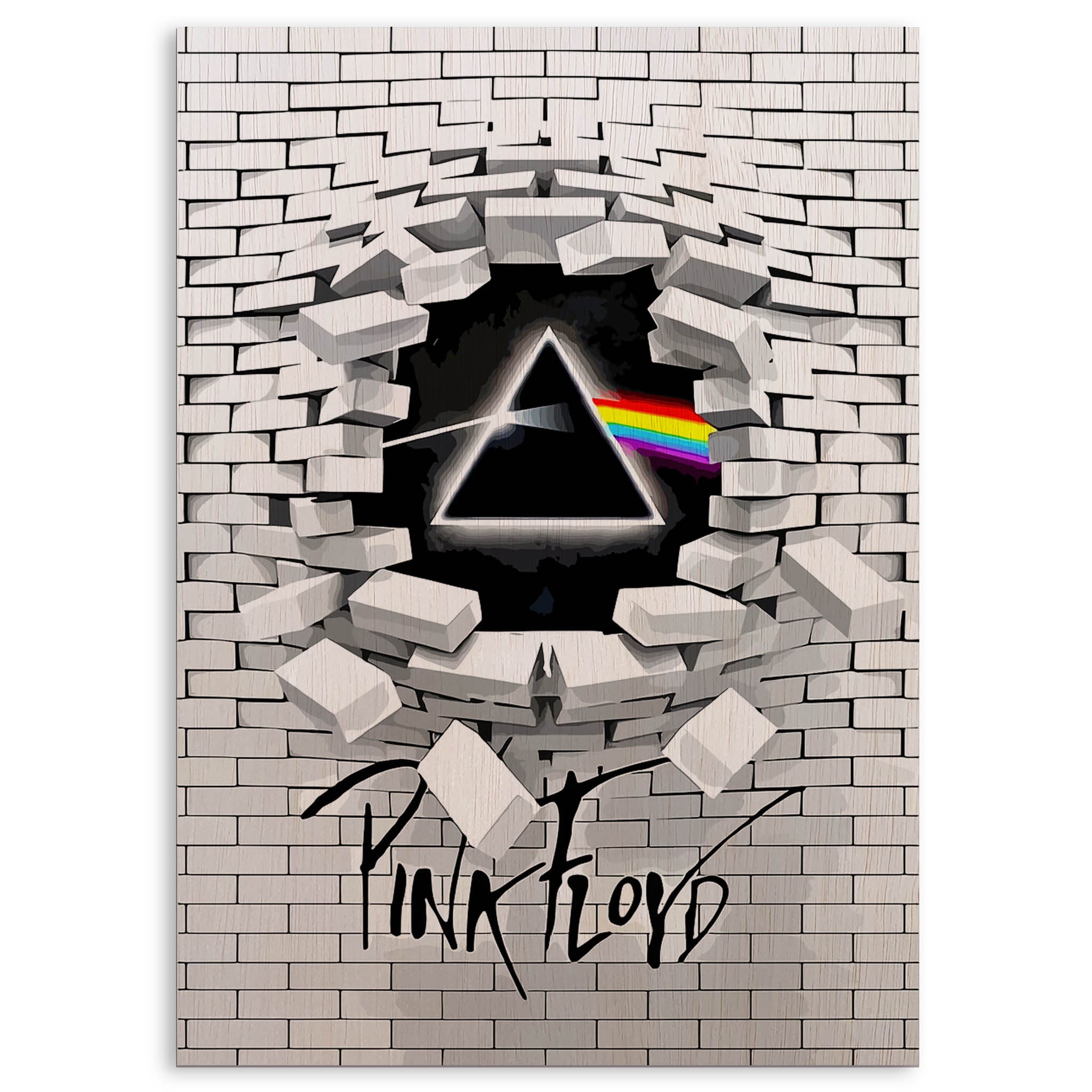 Pink Floyd · Wood Print