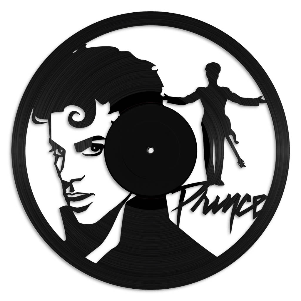 Prince music wall art vinyl record design