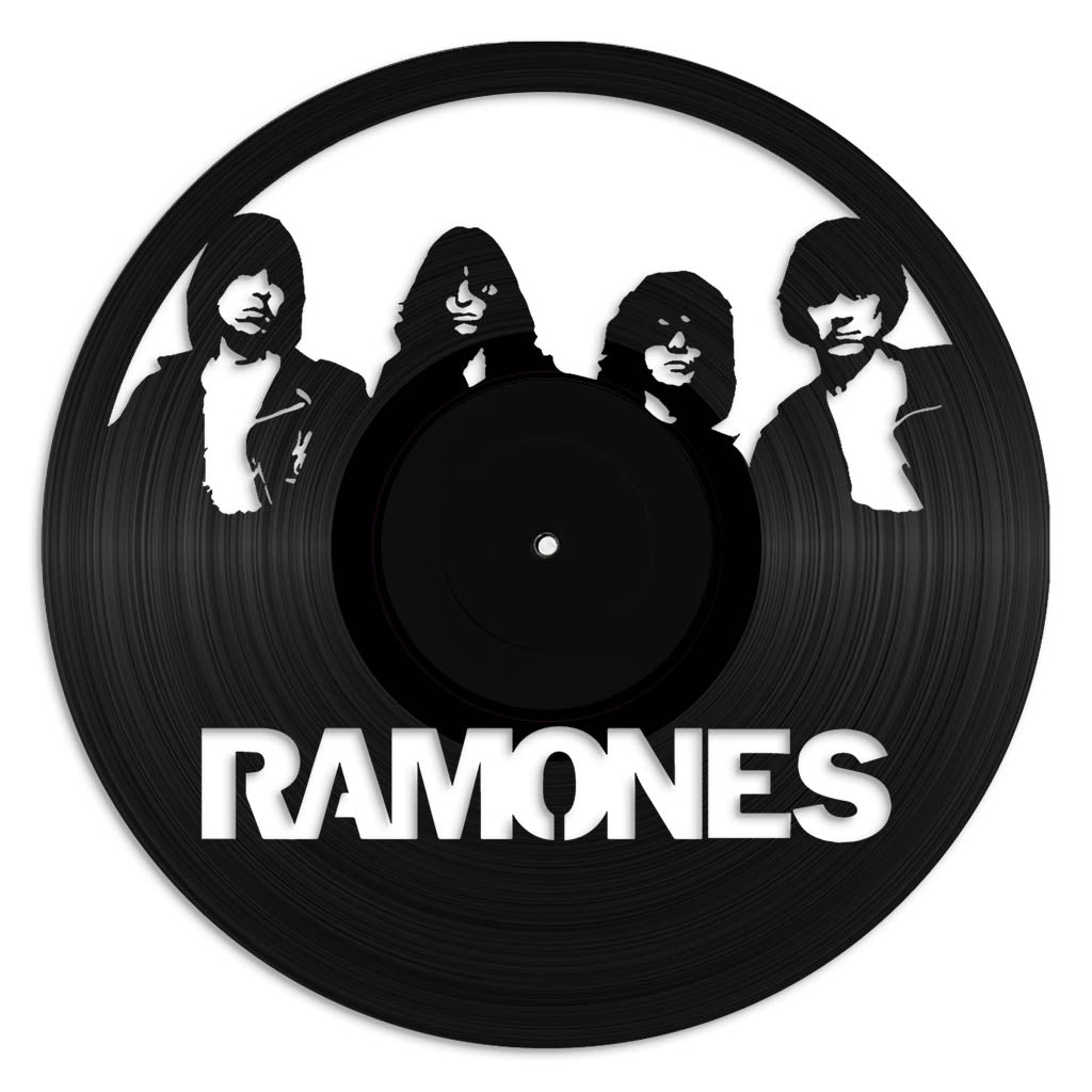 Ramones music wall art vinyl record design