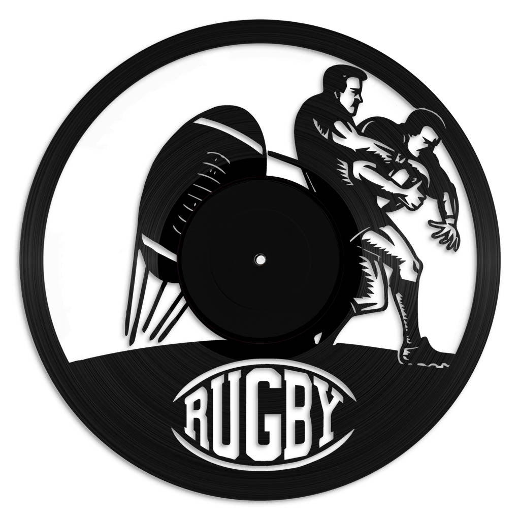 Rugby - revamped-records - vinyl-record-art - nz-made