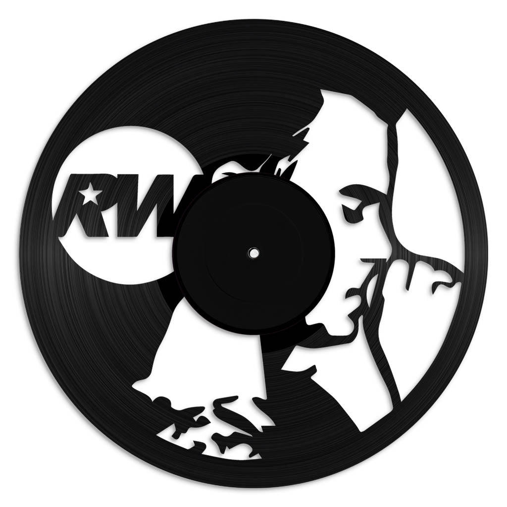 Robbie Williams vinyl record art wall hanging